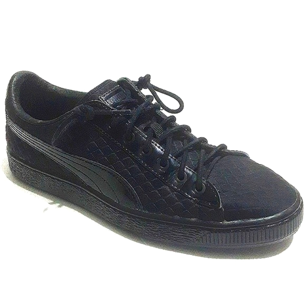 Meek Mill Puma Dream Chaser Black Quilted Leather Sneakers Men’s 7.5 Rare